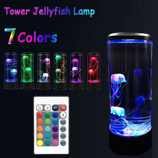 Jellyfish Aquarium LED Night Light